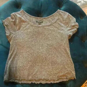 Wild Fable brand gray crop top size small. In good condition!